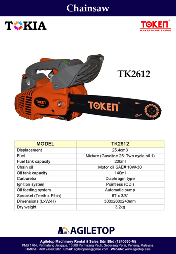 Chainsaw - Token TK2612