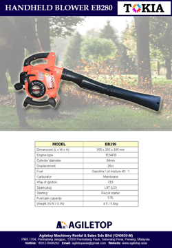 Handheld Blower - EB280