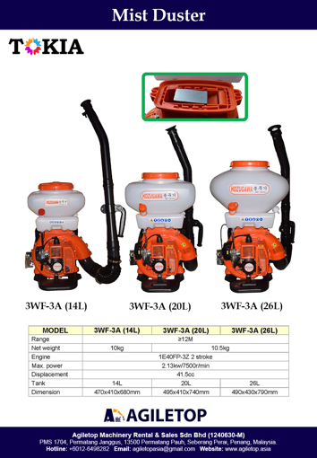 Mist Duster - Hozugawa 3WF-3A