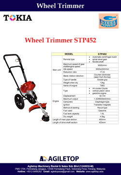 Wheel Trimmer - Steel Power STP452