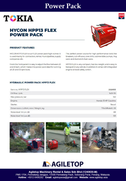 Power Pack - Hycon HPP13 Flex