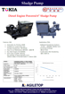 6" Sludge Water Pump c/w Diesel Engine