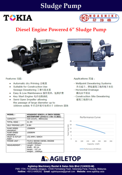 Sludge Pump 6" (Diesel Engine)